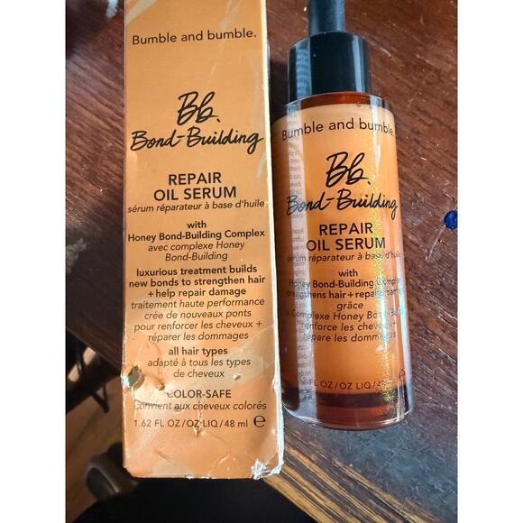 NEW Bb Bumble & bumble Bond Building Repair Oil Serum NIB full size 1.62 oz - Picture 2 of 3